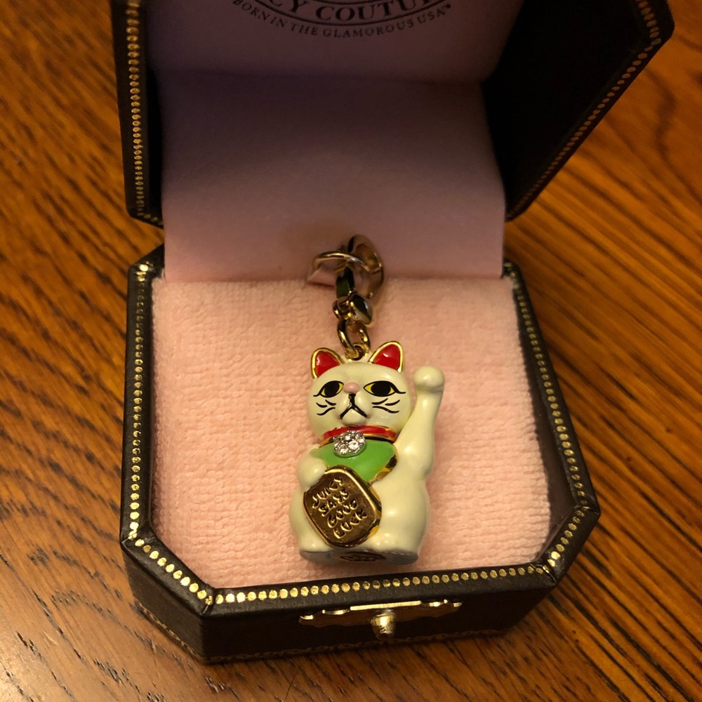JUICY COUTURE 2008 Lucky Cat Charm SUPER RARE !!!!